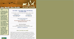 Desktop Screenshot of oneworldonehealth.org
