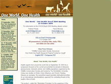 Tablet Screenshot of oneworldonehealth.org
